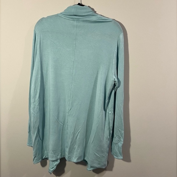 Athleta Pranayama Restore Wrap Aqua Size M - Picture 5 of 9